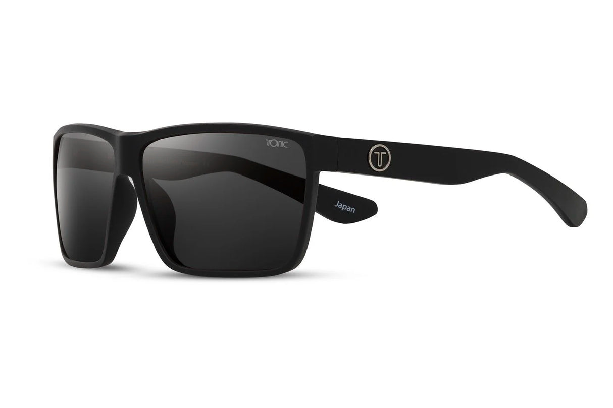 Tonic Maximus Recycled Polarised Sunglasses Black - Grey Photochromic