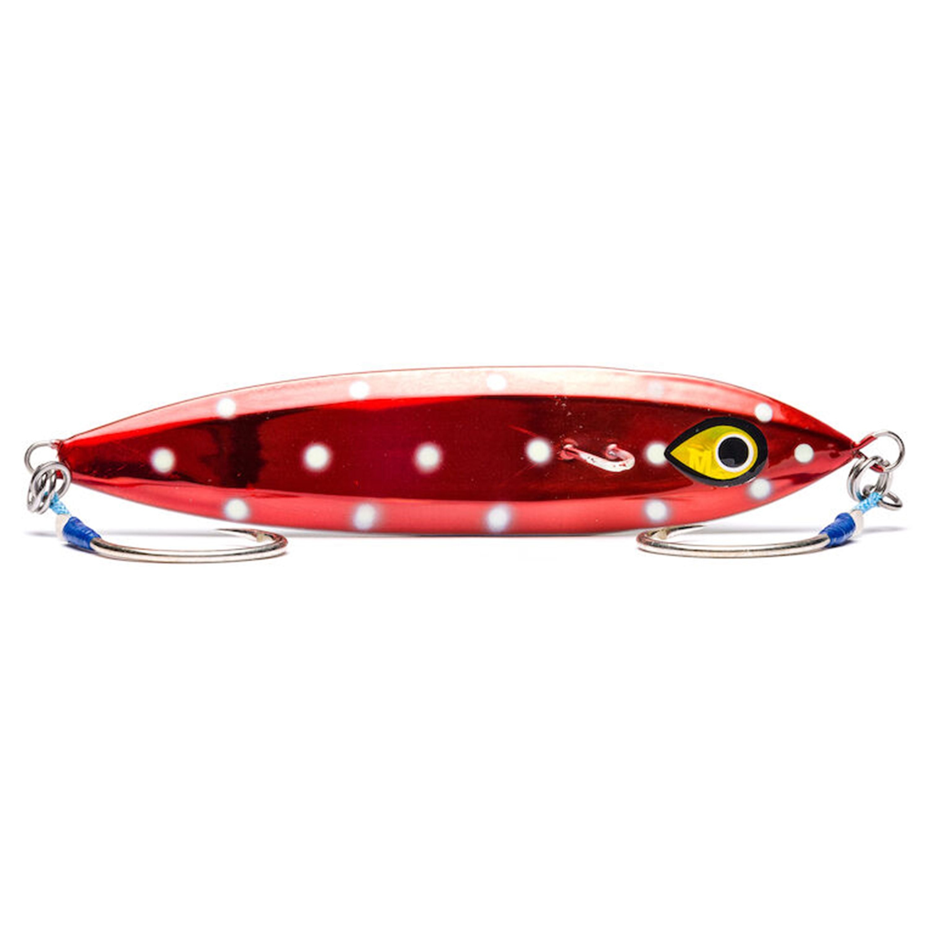 Mustad Wingman 150g Metal Jig Lure Lumo Polkadot
