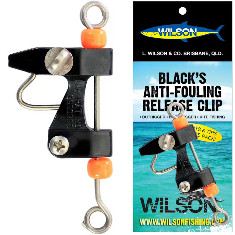 Wilson Blacks Anti-Fouling Outrigger Release Clip