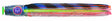 Pakula Paua Zipper 8in Skirted Trolling Lure Fallen Angel