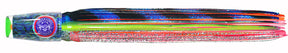 Pakula Paua Zipper 8in Skirted Trolling Lure Fallen Angel