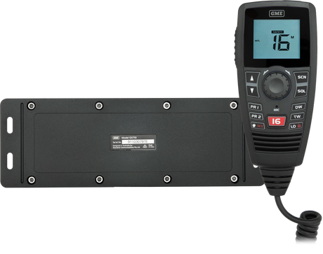 GME GX750B Black Box VHF Marine Radio Black