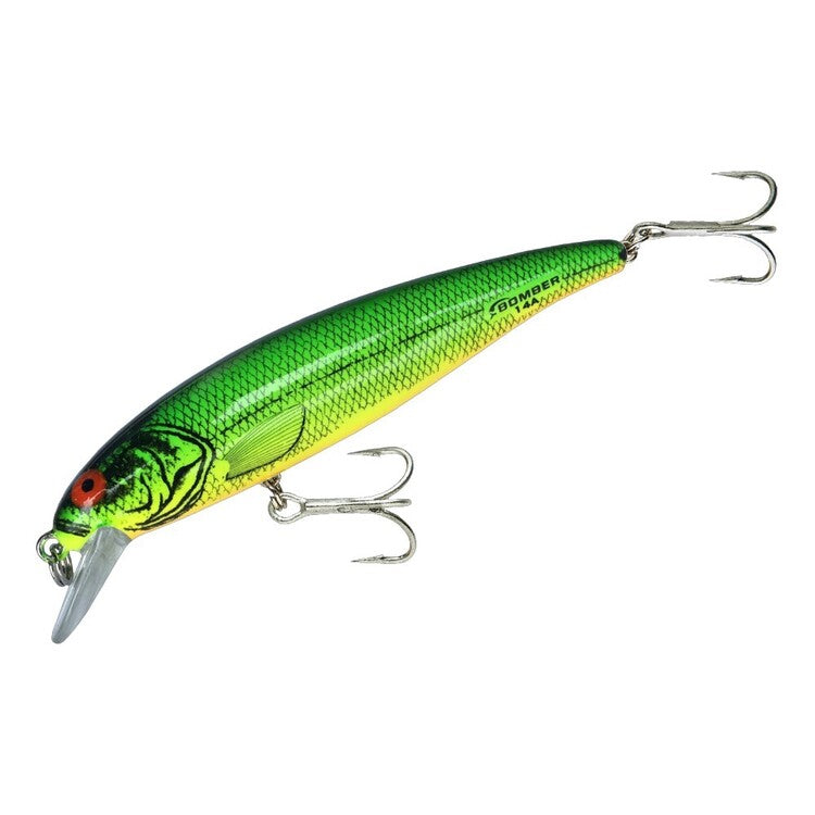 Bomber Long A 14A 89mm Hard Body Lure Fire River