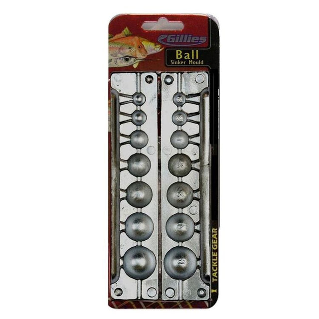 Gillies Ball Sinker Mould Combo Large