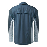 Shimano Pro Stretch Vented Navy Fishing Shirt
