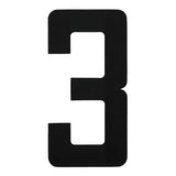 BLA Stick On Boat Rego Numbers Pair 8in Black