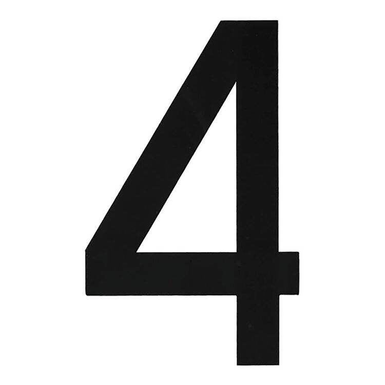 BLA Stick On Boat Rego Numbers Pair 8in Black