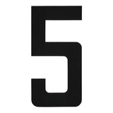 BLA Stick On Boat Rego Numbers Pair 8in Black