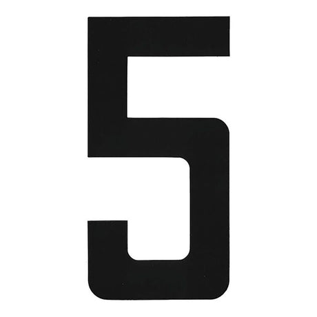 BLA Stick On Boat Rego Numbers Pair 8in Black