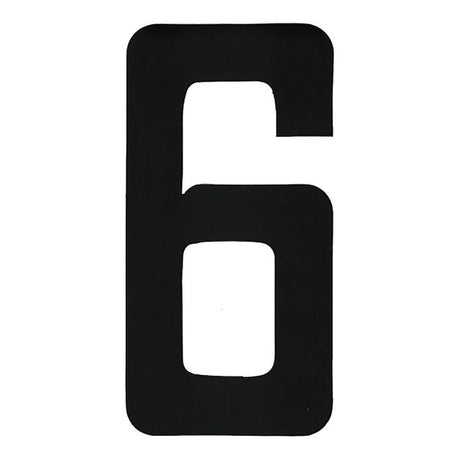 BLA Stick On Boat Rego Numbers Pair 8in Black