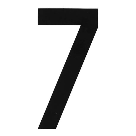 BLA Stick On Boat Rego Numbers Pair 8in Black