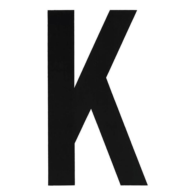 BLA Stick On Boat Rego Letters Pair 8in Black