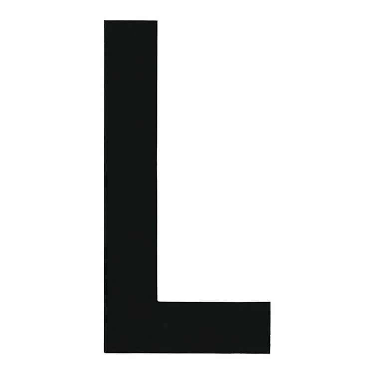 BLA Stick On Boat Rego Letters Pair 8in Black