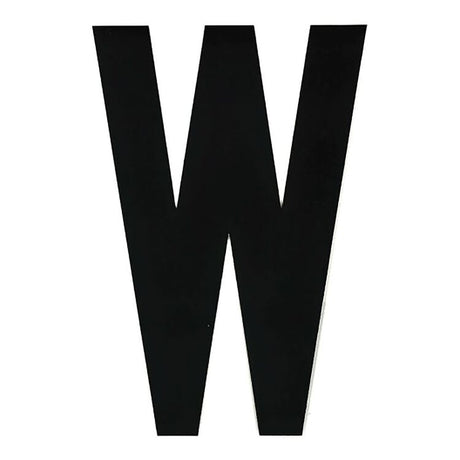 BLA Stick On Boat Rego Letters Pair 8in Black