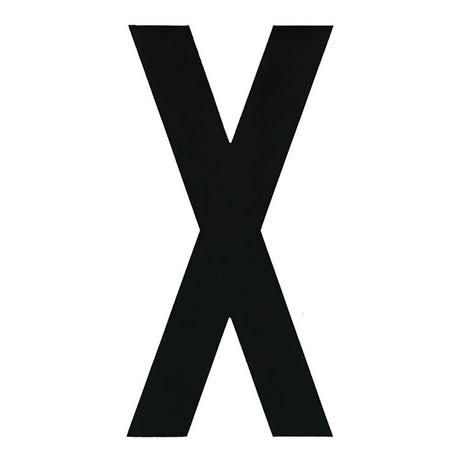 BLA Stick On Boat Rego Letters Pair 8in Black
