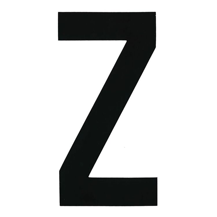 BLA Stick On Boat Rego Letters Pair 8in Black