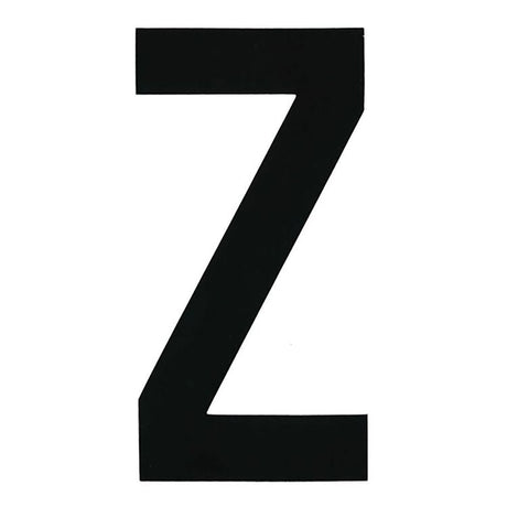 BLA Stick On Boat Rego Letters Pair 8in Black