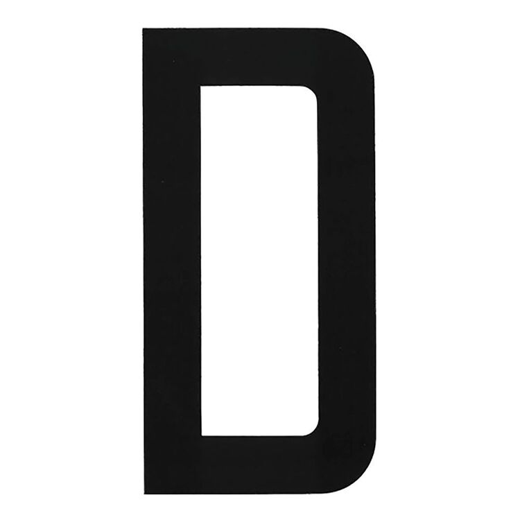 BLA Stick On Boat Rego Letters Pair 8in Black