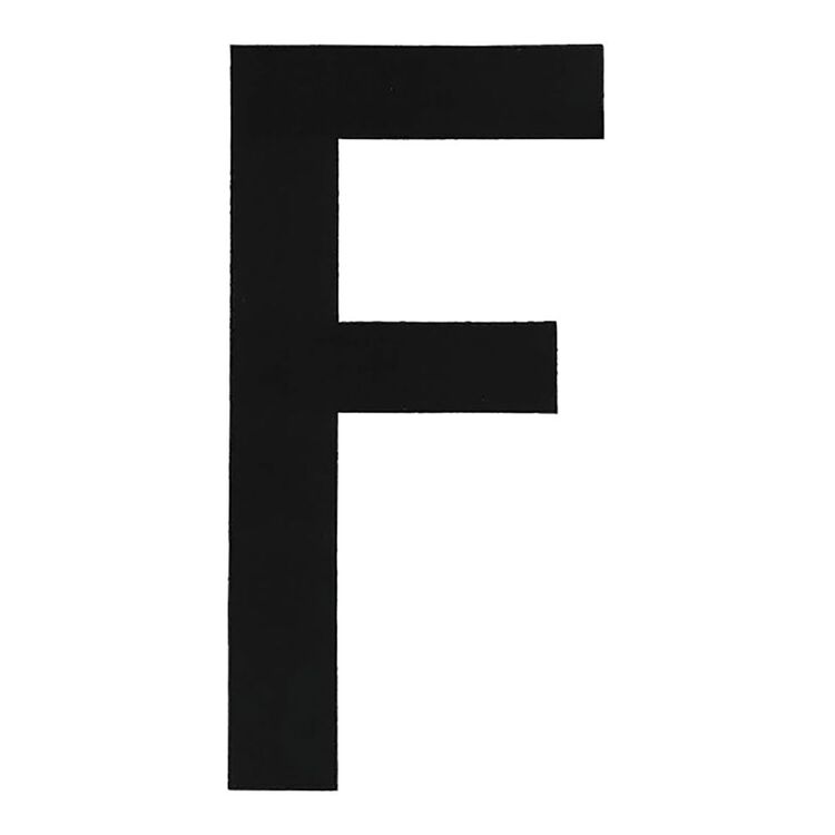 BLA Stick On Boat Rego Letters Pair 8in Black
