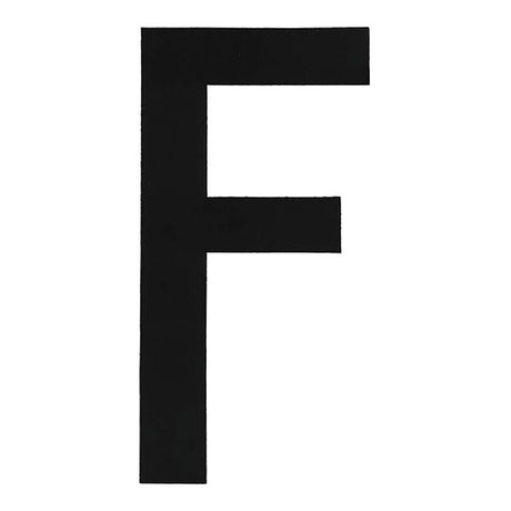 BLA Stick On Boat Rego Letters Pair 8in Black