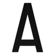 BLA Stick On Boat Rego Letters Pair 8in Black