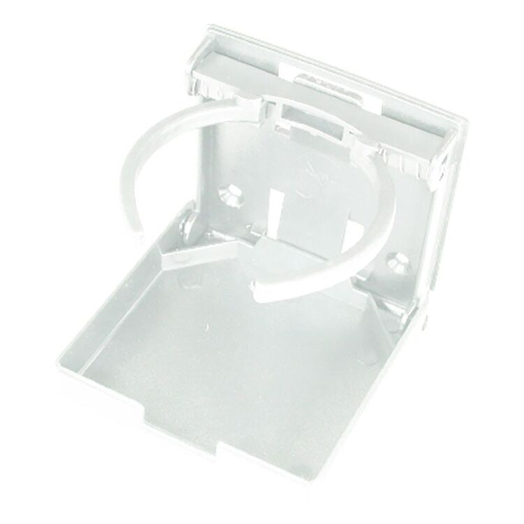 Waterline Adjustable Folding Drink Holder White