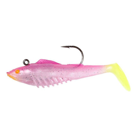 Squidgies Slick Rig 65mm Soft Plastic Lure Hot Sunrise