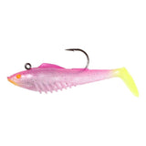 Squidgies Slick Rig 80mm Soft Plastic Lure Hot Sunrise
