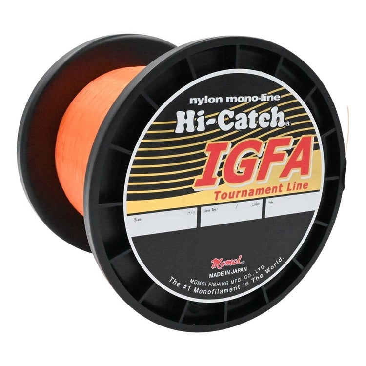 Momoi Hi-Catch IGFA Class Monofilament Fishing Line 1000m Orange