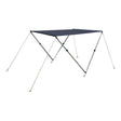 Oceansouth Foldable 2 Bow Bimini Blue