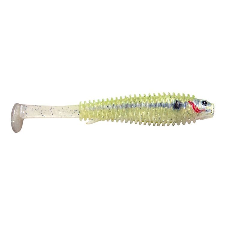 Squidgies Ridge Shad 110mm Soft Plastic Lure White Bait