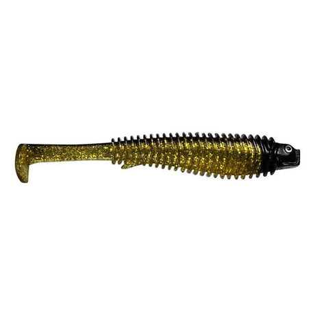 Squidgies Ridge Shad 140mm Soft Plastic Lure Golden Eye