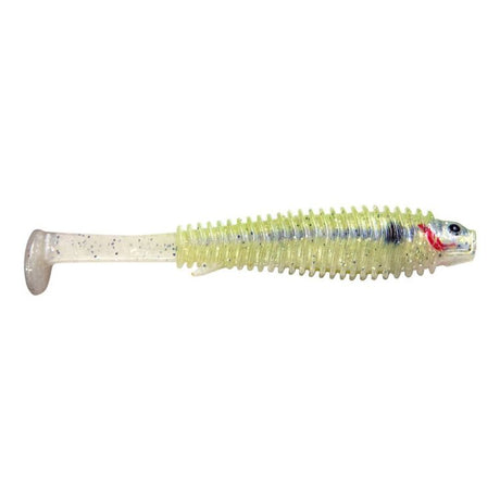 Squidgies Ridge Shad 140mm Soft Plastic Lure White Bait