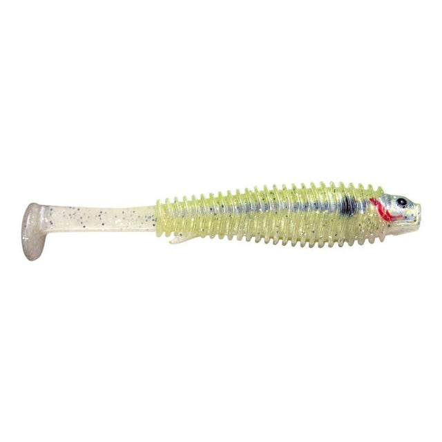Squidgies Ridge Shad 140mm Soft Plastic Lure White Bait