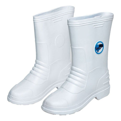 AFN Deck Boots White