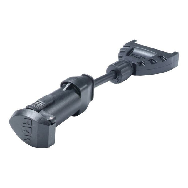 ARK Trailer Adaptor 7 Pin Flat Socket To 7 Pin Small Round Plug