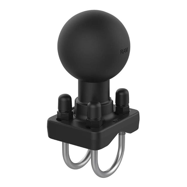Ram Double U-Bolt Ball Base Rail Mount 19mm - 31mm D Size