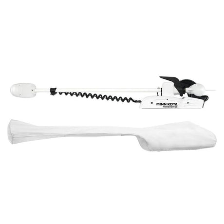 Oceansouth Trolling Motor Cover Minn Kota Riptide PowerDrive 54in White