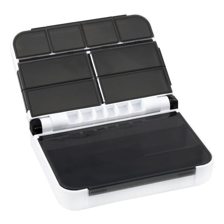 Daiwa D-Box MFC Folding Double Sided Tackle Case White/Black
