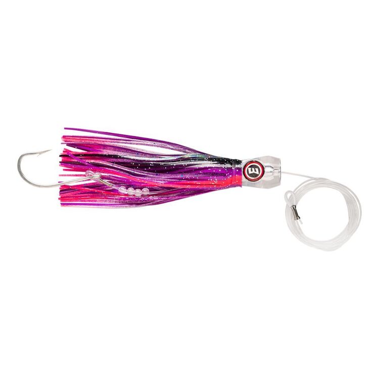 Williamson Sailfish Catcher 5in Pre-Rigged Skirted Trolling Lure Black Knight