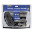 Atlantic Stainless Steel Tie Down Ratchet Strap Single 50mm x 5.5m - 400kg
