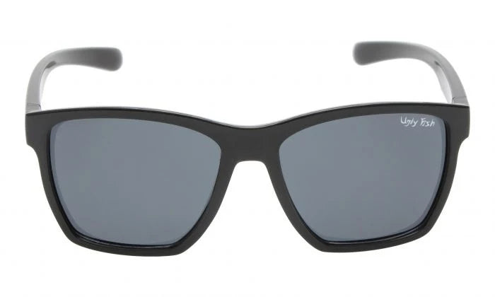 Ugly Fish Unbreakable PU5008 Polarised Sunglasses Matt Black - Smoke