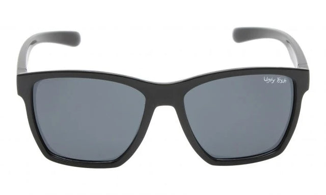 Ugly Fish Unbreakable PU5008 Polarised Sunglasses Matt Black - Smoke