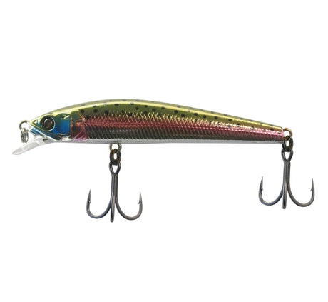 Zerek Long Trail 85mm Hard Body Lure Rainbow