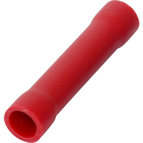 Quikcrimp Pre-Insulated Butt Splice Inline Joiner Terminal 0.5mm-1.5mm Red