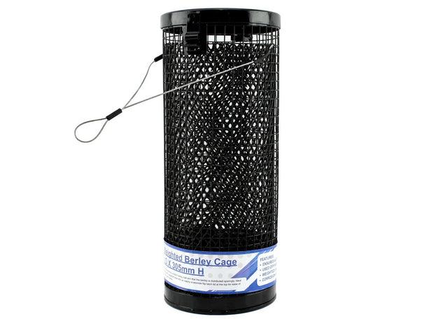 XXX Marine Stainless Steel Weighted Berley Cage 5.3L Black
