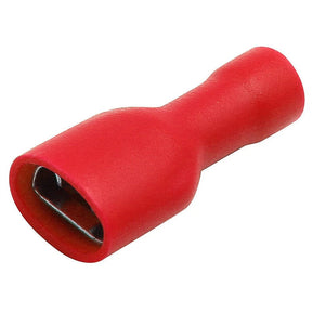 Quikcrimp Fully Insulated Quick Connect Female Terminal 0.5mm-1.5mm Red