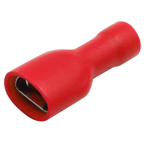 Quikcrimp Fully Insulated Quick Connect Female Terminal 0.5mm-1.5mm Red