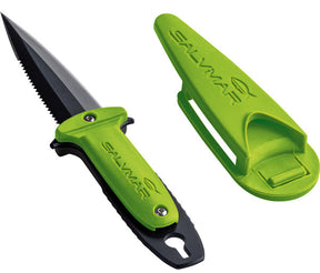 Salvimar ST Atlantis Dive Knife Acid Green