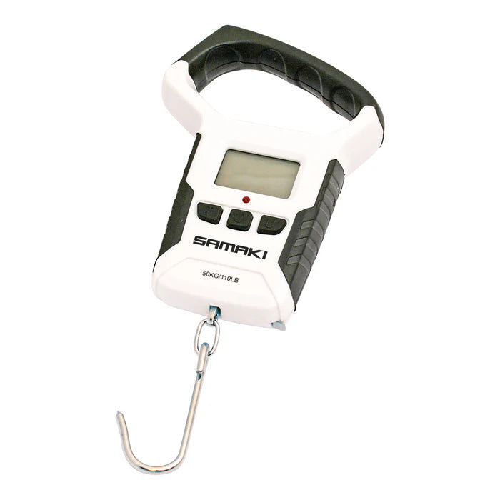 Samaki Waterproof Big Grip Digital Scale 50kg White